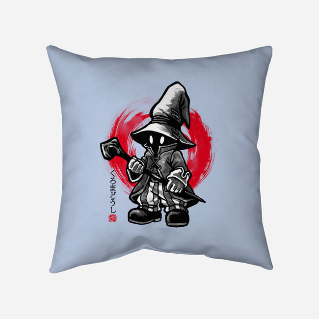 Sumi-e Mage-None-Removable Cover w Insert-Throw Pillow-fanfreak1