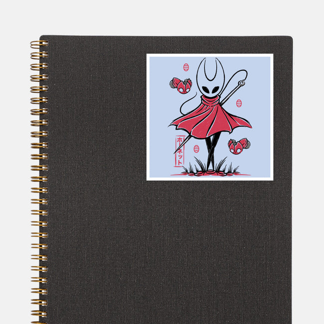 Hornet Japanese Art-None-Glossy-Sticker-Alundrart