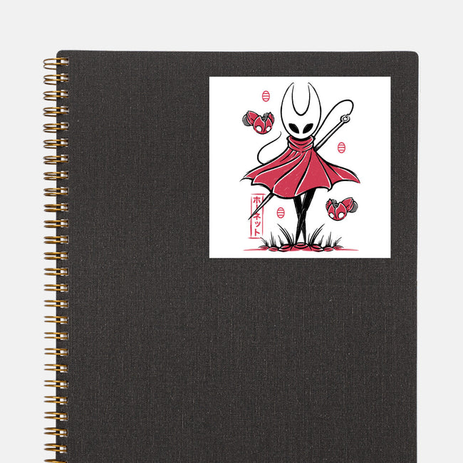 Hornet Japanese Art-None-Glossy-Sticker-Alundrart