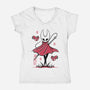 Hornet Japanese Art-Womens-V-Neck-Tee-Alundrart