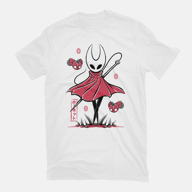 Hornet Japanese Art-Womens-Fitted-Tee-Alundrart