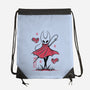 Hornet Japanese Art-None-Drawstring-Bag-Alundrart