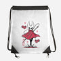 Hornet Japanese Art-None-Drawstring-Bag-Alundrart