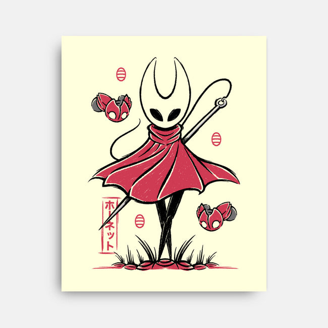 Hornet Japanese Art-None-Stretched-Canvas-Alundrart