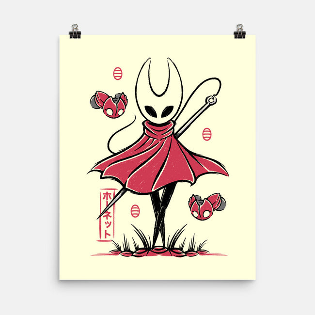 Hornet Japanese Art-None-Matte-Poster-Alundrart