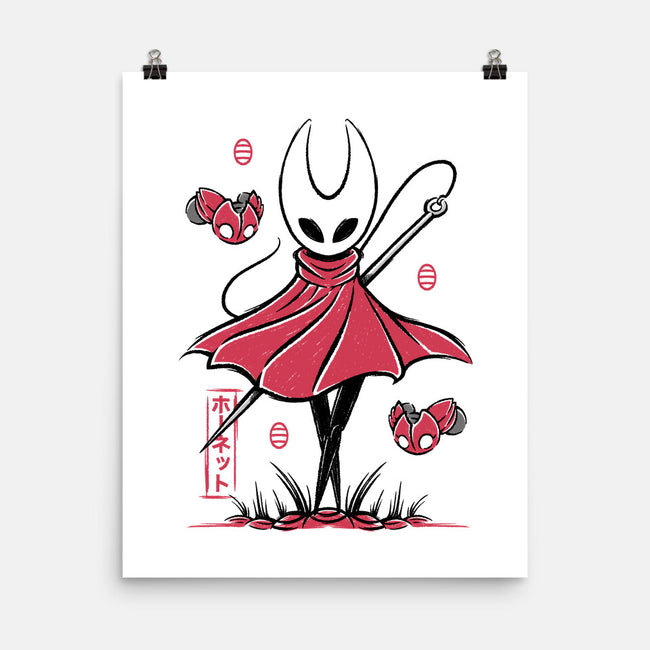 Hornet Japanese Art-None-Matte-Poster-Alundrart