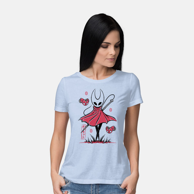 Hornet Japanese Art-Womens-Basic-Tee-Alundrart
