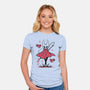Hornet Japanese Art-Womens-Fitted-Tee-Alundrart