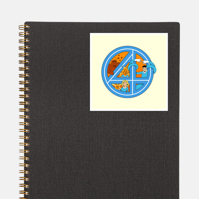 Cosmic Four-None-Glossy-Sticker-Tri haryadi