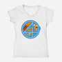 Cosmic Four-Womens-V-Neck-Tee-Tri haryadi