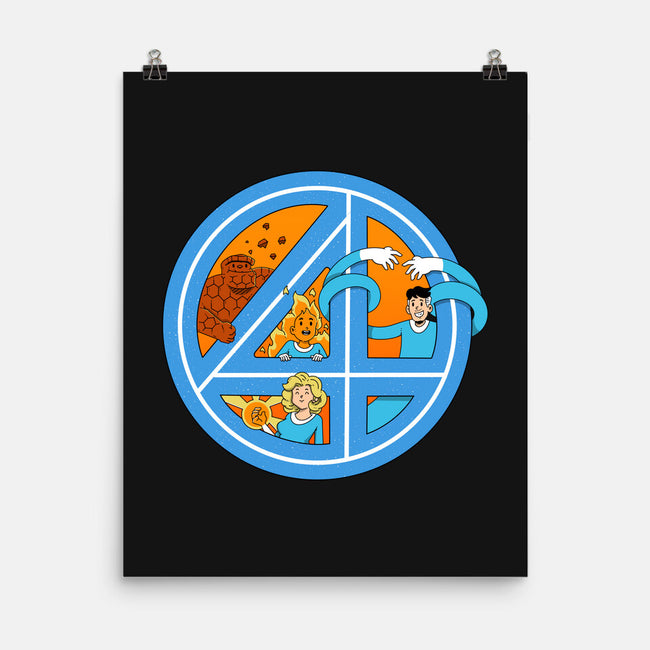 Cosmic Four-None-Matte-Poster-Tri haryadi