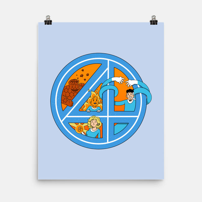 Cosmic Four-None-Matte-Poster-Tri haryadi