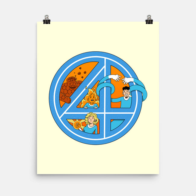 Cosmic Four-None-Matte-Poster-Tri haryadi