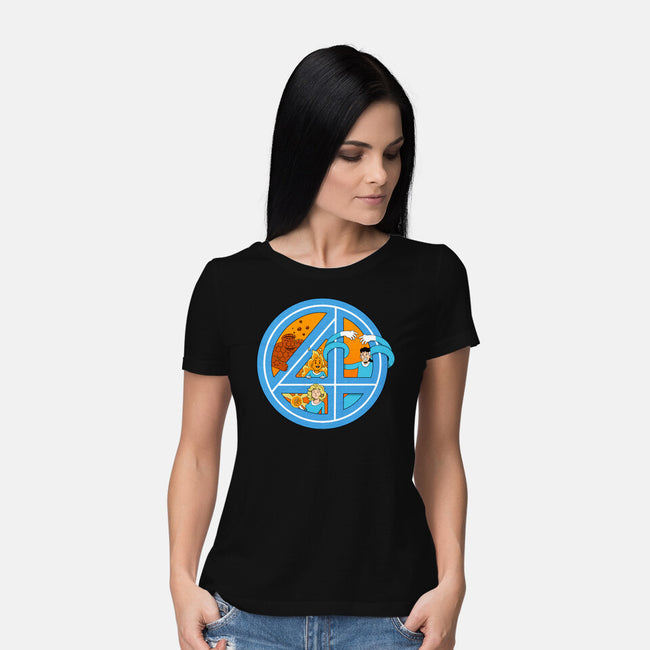 Cosmic Four-Womens-Basic-Tee-Tri haryadi