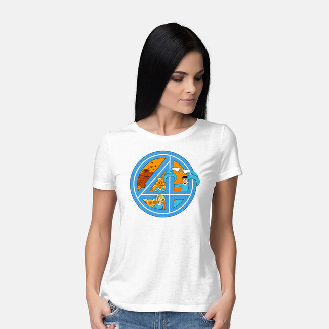 Cosmic Four-Womens-Basic-Tee-Tri haryadi