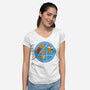 Cosmic Four-Womens-V-Neck-Tee-Tri haryadi