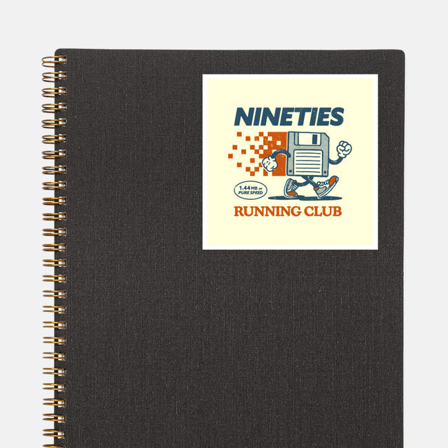 Nineties Run Club-None-Glossy-Sticker-dfonseca