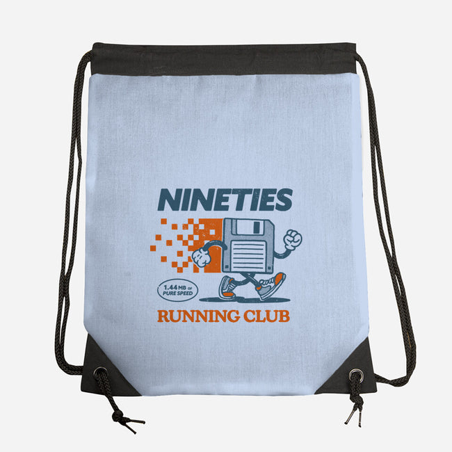 Nineties Run Club-None-Drawstring-Bag-dfonseca