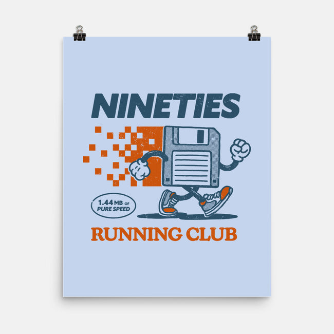 Nineties Run Club-None-Matte-Poster-dfonseca