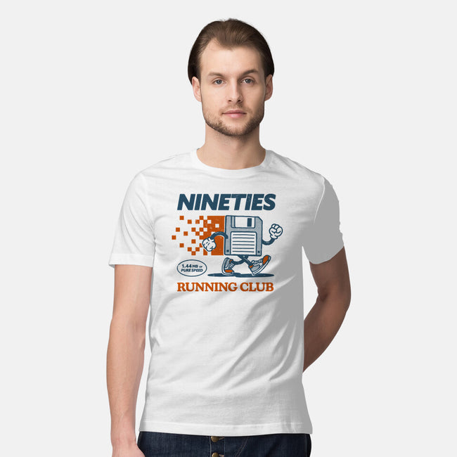 Nineties Run Club-Mens-Premium-Tee-dfonseca