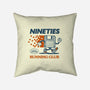 Nineties Run Club-None-Removable Cover w Insert-Throw Pillow-dfonseca