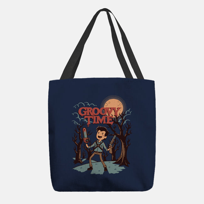 Groovy Time-None-Basic Tote-Bag-dfonseca