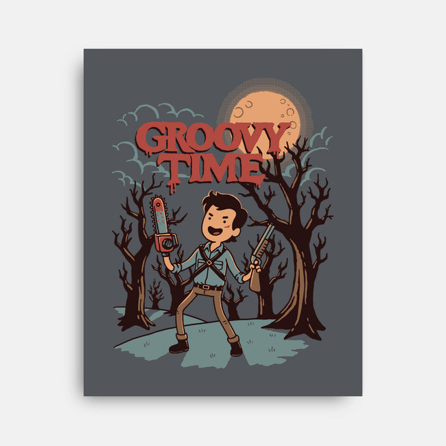 Groovy Time-None-Stretched-Canvas-dfonseca