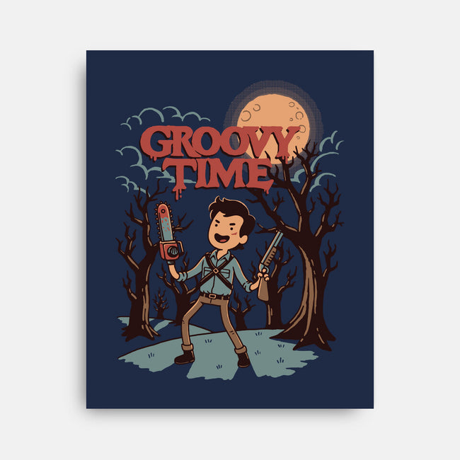 Groovy Time-None-Stretched-Canvas-dfonseca