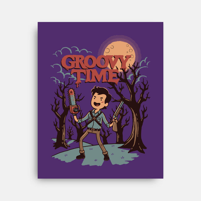 Groovy Time-None-Stretched-Canvas-dfonseca