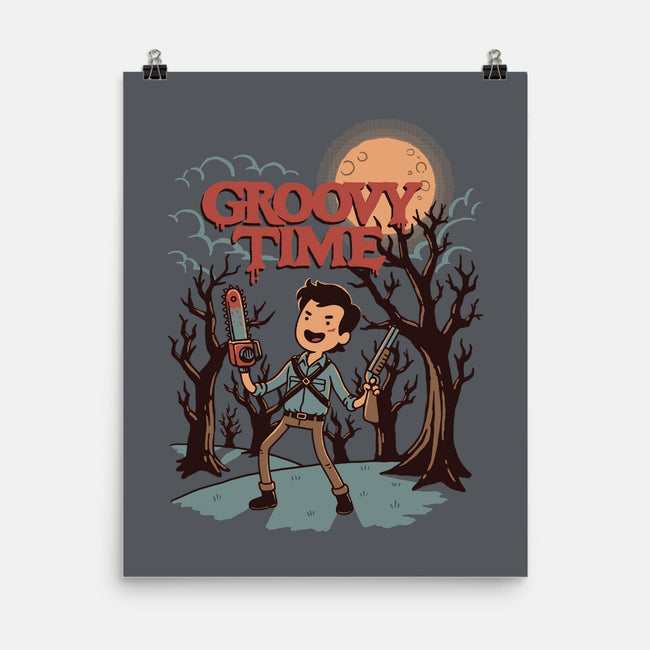 Groovy Time-None-Matte-Poster-dfonseca