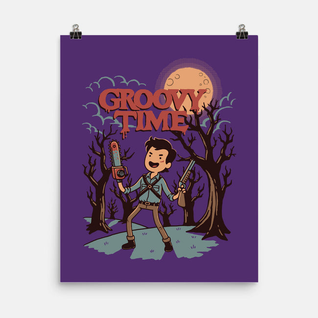Groovy Time-None-Matte-Poster-dfonseca