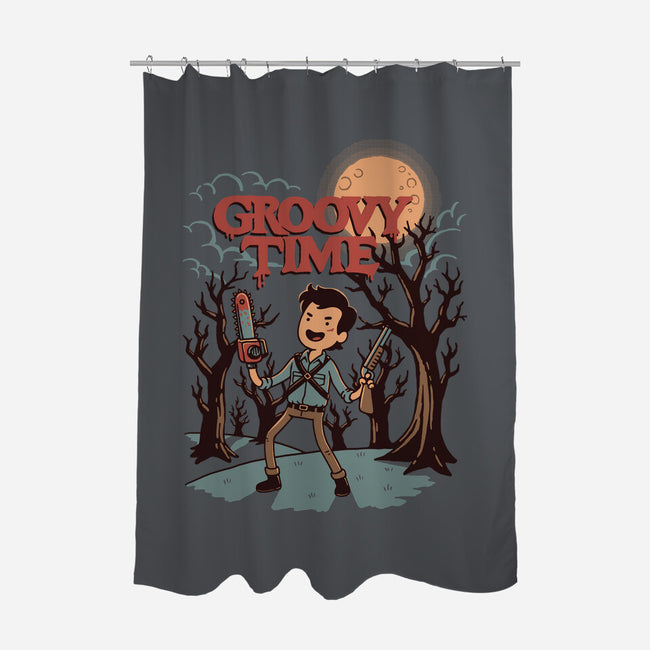 Groovy Time-None-Polyester-Shower Curtain-dfonseca