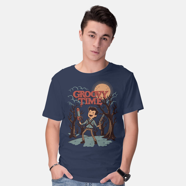 Groovy Time-Mens-Basic-Tee-dfonseca