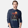 Groovy Time-Mens-Long Sleeved-Tee-dfonseca