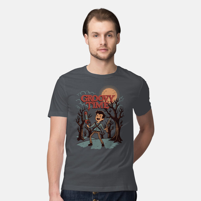 Groovy Time-Mens-Premium-Tee-dfonseca