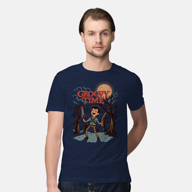 Groovy Time-Mens-Premium-Tee-dfonseca