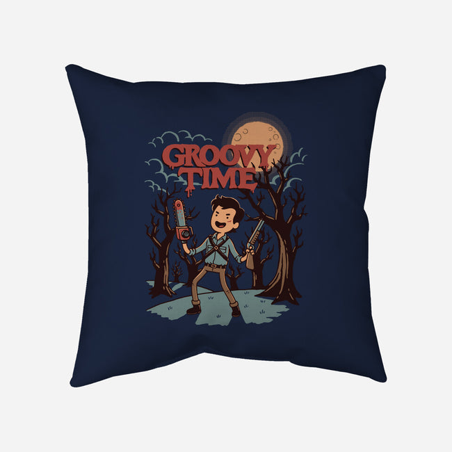 Groovy Time-None-Removable Cover w Insert-Throw Pillow-dfonseca