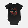 My Face Definitely Will-Baby-Basic-Onesie-koalastudio