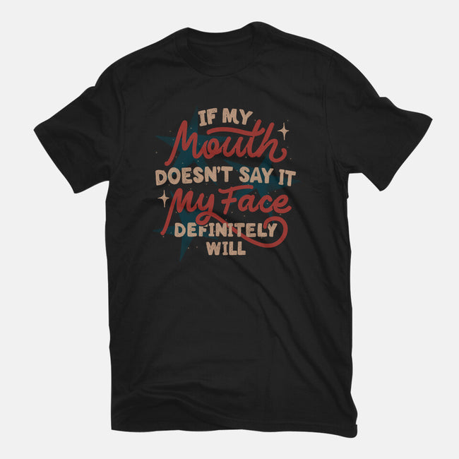 My Face Definitely Will-Mens-Heavyweight-Tee-koalastudio