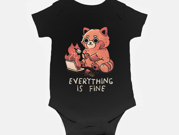 Red Pand Everything Is Fine