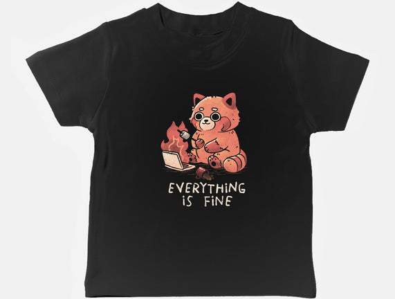 Red Pand Everything Is Fine