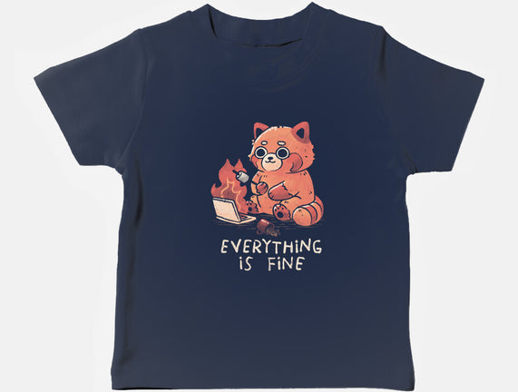 Red Pand Everything Is Fine