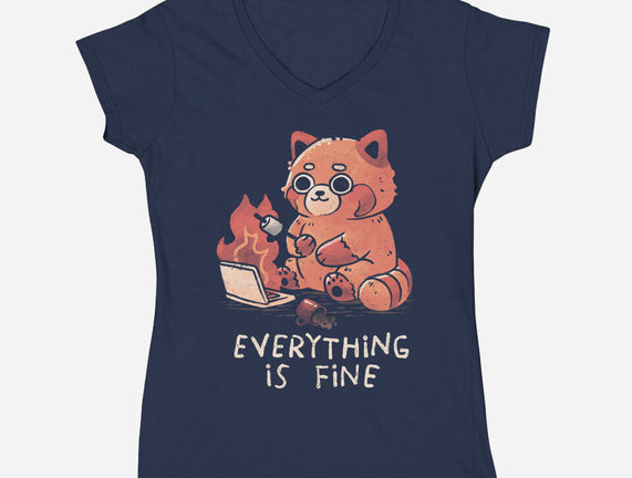 Red Pand Everything Is Fine