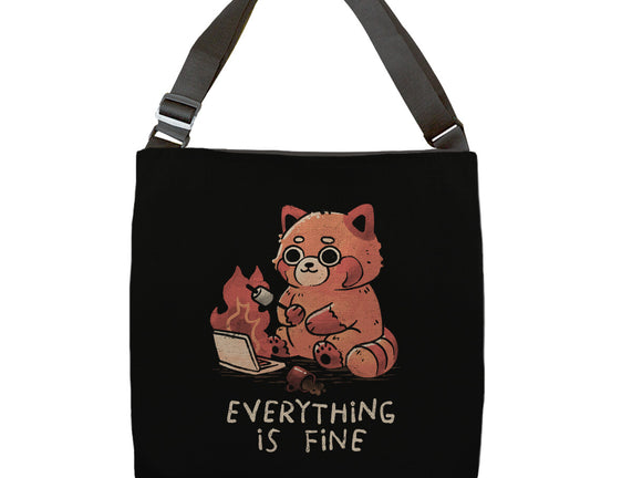 Red Pand Everything Is Fine