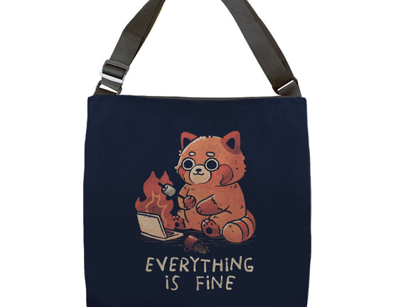 Red Pand Everything Is Fine