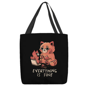 Red Pand Everything Is Fine