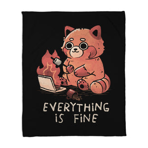 Red Pand Everything Is Fine