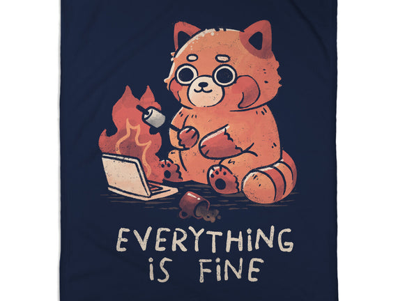 Red Pand Everything Is Fine