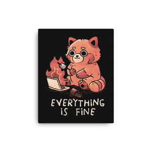 Red Pand Everything Is Fine