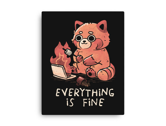 Red Pand Everything Is Fine